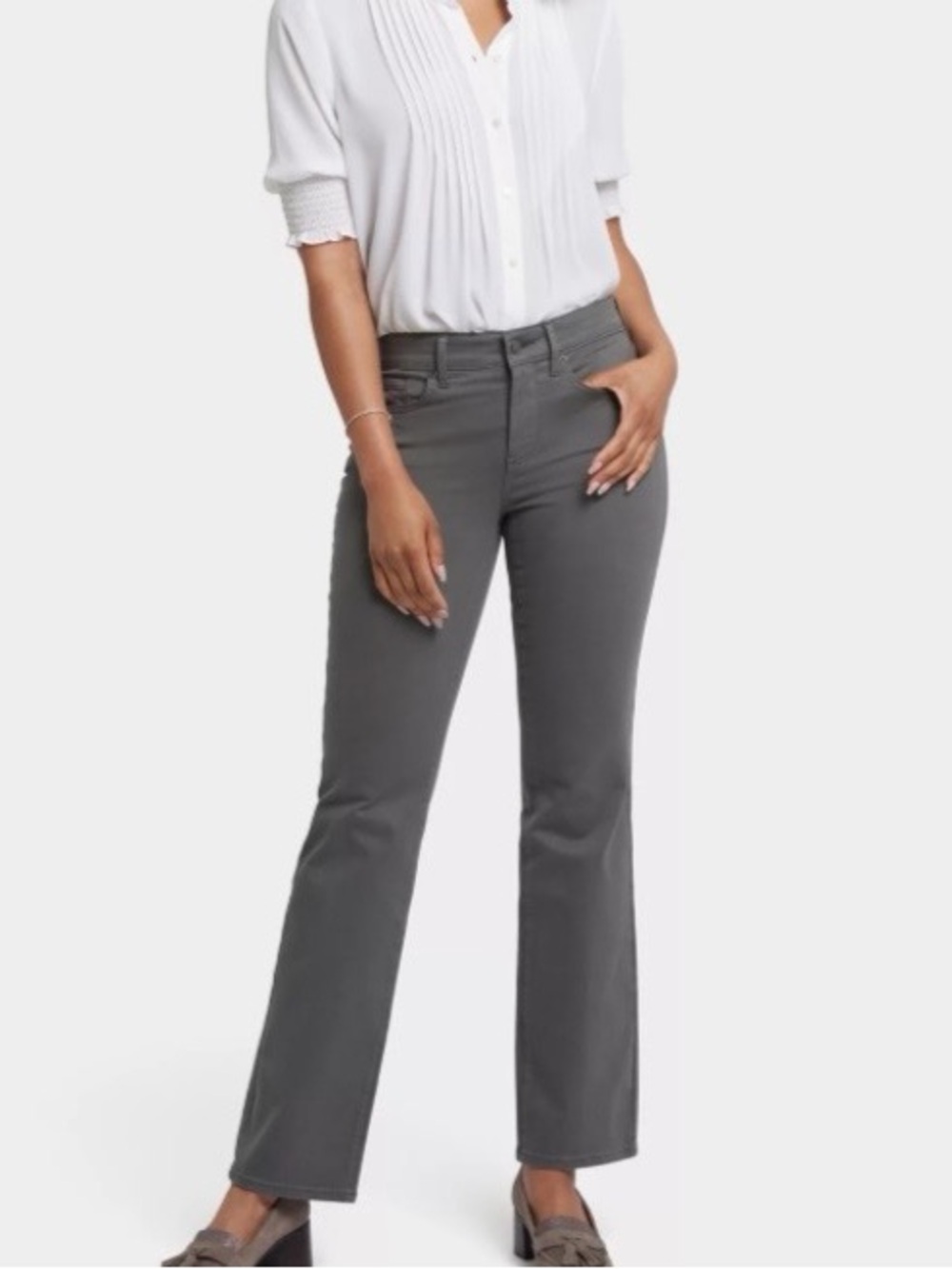NWT NYDJ NOT YOUR DAUGHTER’S JEANS Marilyn Straight Vine leaf
